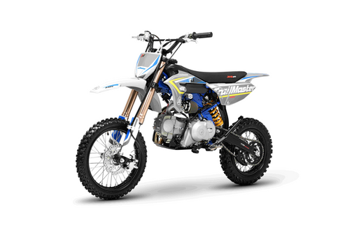 TrailMaster JHL MK125 adult pit bike with 14-inch front wheel