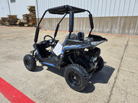 TrailMaster Cheetah 6 Youth Go-Kart - 163cc 5.5HP Engine, 4-Point Safety Belt, Remote Kill, Speed Governor, Suitable for Kids 6-12