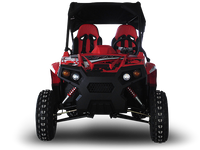 Trailmaster Challenger 300E EFI UTV / side-by-side, 52 Inch Wide, High Back Seats, CVT trans, Intergrated Hitch, Cargo Area, Bimini Top