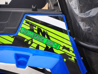 TrailMaster Challenger 4-300X EFI UTV Chrome Rims, Bimini Top, Full roll Cage, Light Bar, Brush Guard. Independent Rear