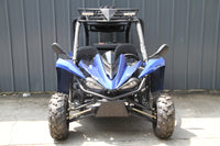 RPS Shark 125CC Mid-Size Kids Go Kart, Spare Tire, Over the Shoulder Harness, Mirrors and lights.