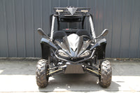 RPS Shark 125CC Mid-Size Kids Go Kart, Spare Tire, Over the Shoulder Harness, Mirrors and lights.