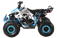 Trailmaster K125, 8" Wheel ,Youth Sports style ATV, Automatic Trans, Reverse,  Color Matched suspension, Front and Rear Brakes, Throttle Control