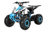 Trailmaster K125, 8" Wheel ,Youth Sports style ATV, Automatic Trans, Reverse,  Color Matched suspension, Front and Rear Brakes, Throttle Control