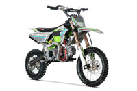 Trailmaster JHL MK125S PRO Dirt Bike, Dirt Bike, 4 speed semi automatic  trans,  Air Cooled, Electric Start, Dual Disk Brakes,29.5 inch seat, 14 inch front tire, Inverted Front Forks, Rear Nitrogen Mono Shock