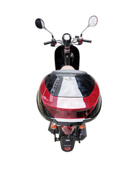 Trailmaster Milano 50 N Scooter Euro Style, Two Tone , LED Head Light, Electric Start 49.5CC moped