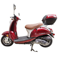 Trailmaster Milano 50 N Scooter Euro Style, Two Tone , LED Head Light, Electric Start 49.5CC moped