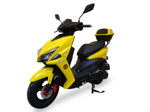 Ice Bear PMZ150-4 150cc GY6 clone engine, LED Headlights, disc front/d