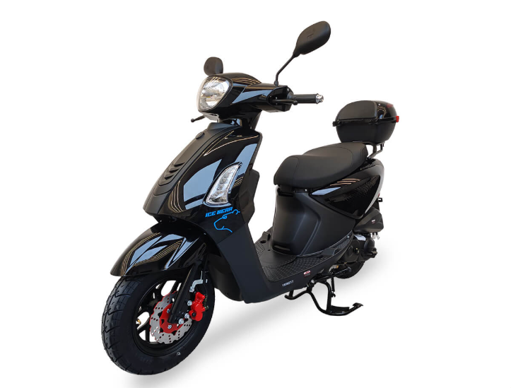 Ice Bear Jax PMZ50-3 49.5cc, GY6 Honda Clone, Seat Height 29.2 inches,