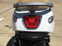 Trailmaster Turino150 Scooter LED head Lights, Comfortable Seat, Under Seat Locking Storage, Alloy Rims, Electric Start, Disk Brakes