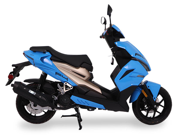 Ice Bear F4 PMZ200-F4, 200cc Fuel Injected GY6 engine, CVT, Dual Disc