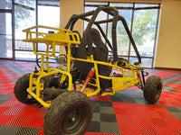RPS GK 2 110cc Go Kart, Padded roll bars, coil over front shocks.
