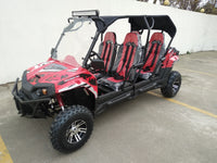 TrailMaster Challenger 4-200EX UTV side-by-side  Great Family Fun, Adjustable seat and steering Wheel, Throttle Limiter