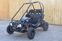Trailmaster Eagle Mini XRX+ Go Kart Buggy, High Back Seats, Adjustable for Younger Riders, Throttle Limiter, Remote Kill No Reverse