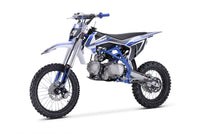 Trailmaster TM29 Dirt Bike, Electric Start, Inverted Front Forks, 17 inch front tire, 33.5 seat height manual transmission