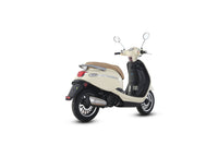 Trailmaster Turino150 Scooter LED head Lights, Comfortable Seat, Under Seat Locking Storage, Alloy Rims, Electric Start, Disk Brakes