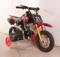 Apollo DB-21 XST 70cc Pit/Dirt Bike Semi-Auto Kids Model 25" Seat Height-OFF ROAD ONLY, CARB