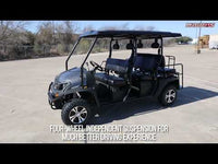 Trailmaster Taurus 4-450 6 Seats UTV / side-by-side with High/Low Gear, Selectable 4 Wheel Drive Seats up to 6. Optional Dump Bed