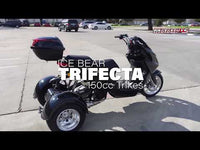ICE BEAR TRIFECTA 150cc Trikes PST150-2, Automatic Trans, Electric Start, Custom Alloy Rims. CARB