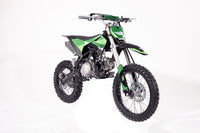 Apollo V12 Dirt Bike 125cc, 4 Speed Manual Trans, 32.6" Seat Height, Kick Start