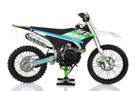Apollo RFZ 250cc Thunder Adult Dirt Bike, 35.8-inch seat height, 5 speed manual Trans, Electric Start, CARB