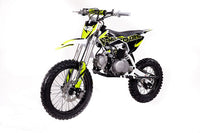 Apollo V12 Dirt Bike 125cc, 4 Speed Manual Trans, 32.6" Seat Height, Kick Start