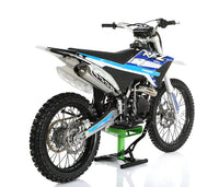 Apollo RFZ 250cc Thunder Adult Dirt Bike, 35.8-inch seat height, 5 speed manual Trans, Electric Start, CARB
