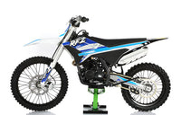 Apollo RFZ 250cc Thunder Adult Dirt Bike, 35.8-inch seat height, 5 speed manual Trans, Electric Start, CARB