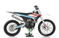 Apollo RFZ 250cc Thunder Adult Dirt Bike, 35.8-inch seat height, 5 speed manual Trans, Electric Start, CARB