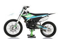 Apollo RFZ 250cc Thunder Adult Dirt Bike, 35.8-inch seat height, 5 speed manual Trans, Electric Start, CARB