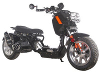 Ice Bear Maddog (Rukus Style) 150cc Scooter GEN IV, Larger rear tire now with rear fender. CA Legal