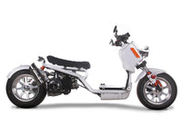 Ice Bear Maddog (Rukus Style)- Gen IV 50cc Lower Stretched LOW BODY DESIGN. CA Legal