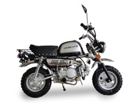 Ice Bear LEO Monkey Bike 125cc, Electric Start, 4 Speed Semi-Automatic, another quality Tribute Bike. CARB
