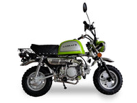 Ice Bear LEO Monkey Bike 125cc, Electric Start, 4 Speed Semi-Automatic, another quality Tribute Bike. CARB