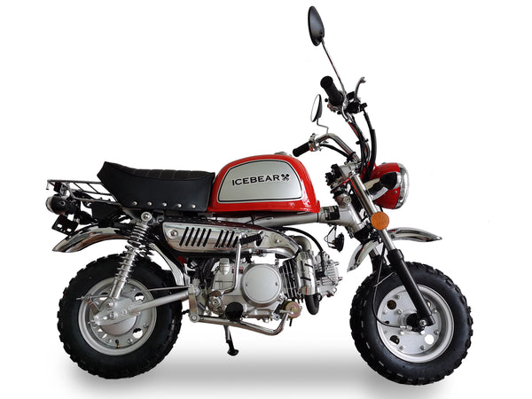 Ice Bear LEO Monkey Bike 125cc, Electric Start, Speed Semi