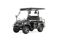 TrailMaster Taurus 200GX UTV / Golf Cart / side-by-side With Full length roof. Four seat cargo area  DOT light package