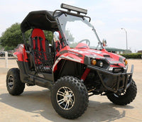 Trailmaster Challenger 300EX EFI UTV / side-by-side All the extras, Push Bar, Wind Shield, Light Bar, Chrome rims, Independent Rear Axels