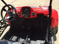 Trailmaster Challenger 300E EFI UTV / side-by-side, 52 Inch Wide, High Back Seats, CVT trans, Intergrated Hitch, Cargo Area, Bimini Top