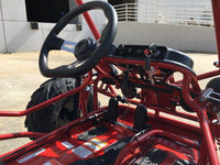Trailmaster Eagle Mini XRX+ Go Kart Buggy, High Back Seats, Adjustable for Younger Riders, Throttle Limiter, Remote Kill No Reverse