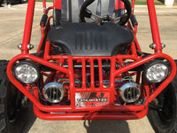 Trailmaster Eagle Mini XRX+ Go Kart Buggy, High Back Seats, Adjustable for Younger Riders, Throttle Limiter, Remote Kill No Reverse