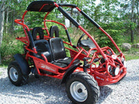 TRAILMASTER Eagle Mid XRX Youth Go Kart Buggy for ages 10 and up. Speed Control over the shoulder  seat belts