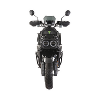 Tao Tank 200 175cc Adult Scooter, EFI Fuel Injected, Automatic Transmission, Electric Start, Front & Rear Disc Brakes, 12 Inch Spoked Rims, Dual Sport Tires