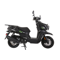 Tao Tank 200 175cc Adult Scooter, EFI Fuel Injected, Automatic Transmission, Electric Start, Front & Rear Disc Brakes, 12 Inch Spoked Rims, Dual Sport Tires