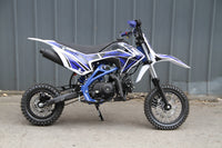 RPS 110S 107cc Youth Dirt Bike, Automatic Transmission, Electric Start, Front and Rear Hydraulic Disc Brakes, 12 Inch Front Tire, Dual Hydraulic Front Forks, 31.5 Inch Seat Height