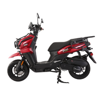 Tao Tank 200 175cc Adult Scooter, EFI Fuel Injected, Automatic Transmission, Electric Start, Front & Rear Disc Brakes, 12 Inch Spoked Rims, Dual Sport Tires