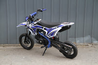 RPS 110S 107cc Youth Dirt Bike, Automatic Transmission, Electric Start, Front and Rear Hydraulic Disc Brakes, 12 Inch Front Tire, Dual Hydraulic Front Forks, 31.5 Inch Seat Height
