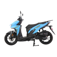 Tao Valiant 200 175cc Scooter, EFI, Automatic, Electric Start, Front and Rear Disc Brakes, 14-Inch Custom Wheels, Passenger Ready