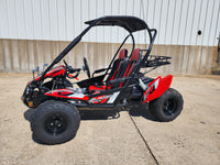 Trailmaster Blazer i2k, Electric off road go kart for teens and adults, 60 volt 30ah Lithium batteries , Dual A arm suspension,