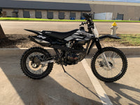 RPS Full Size MX Viper 150cc Dirt Bike, Electric Start-OFF ROAD ONLY