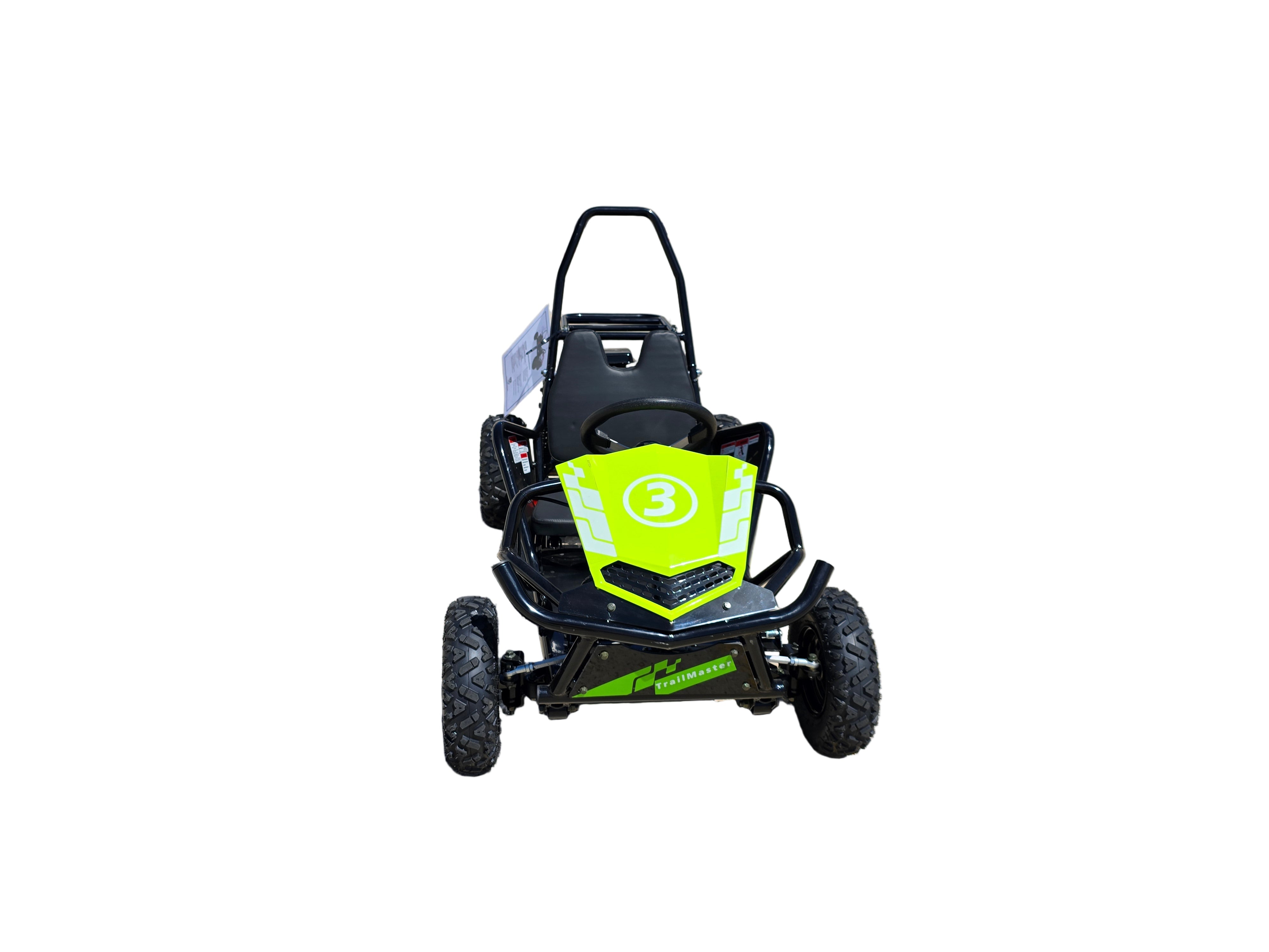 Trailmaster Cheetah 3, 80cc, Youth Single Seat Go Kart, Pull Start , A